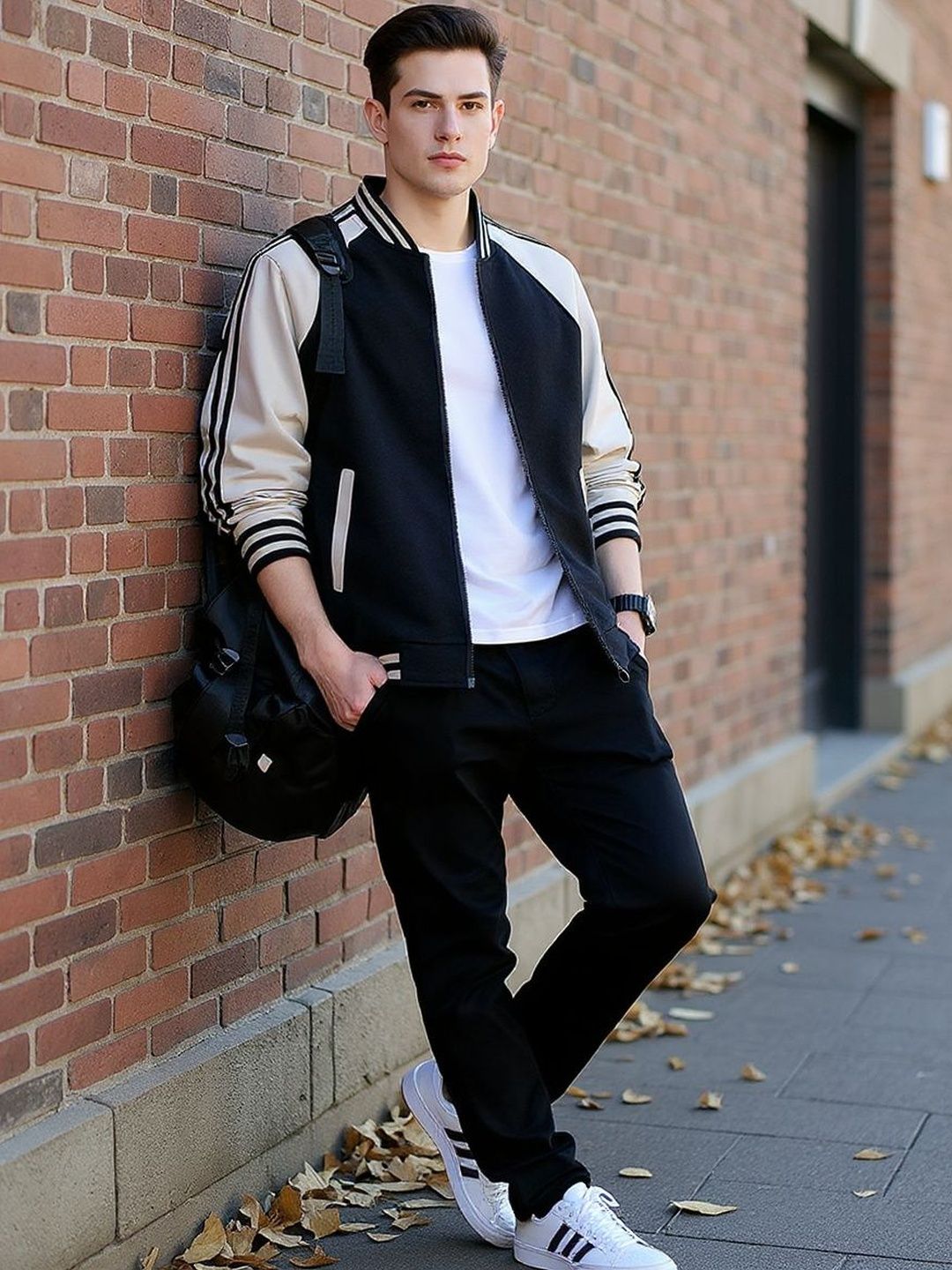 HERE&NOW Colourblocked Tailored Jacket