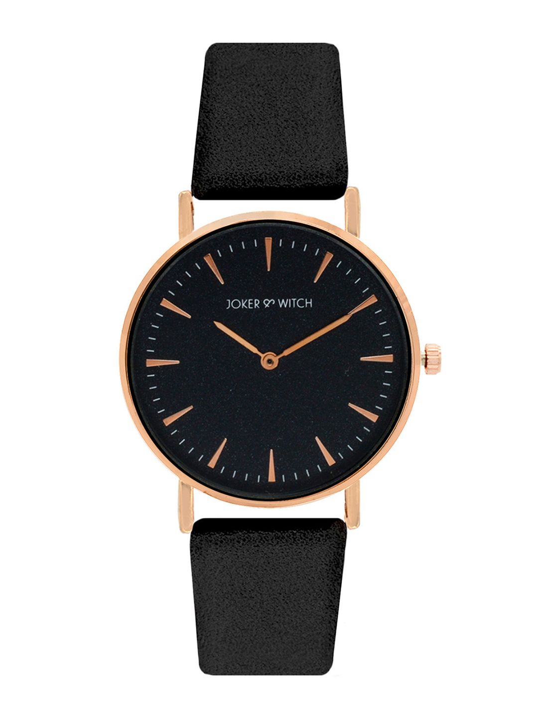 JOKER & WITCH Women Black Analogue Watch 2