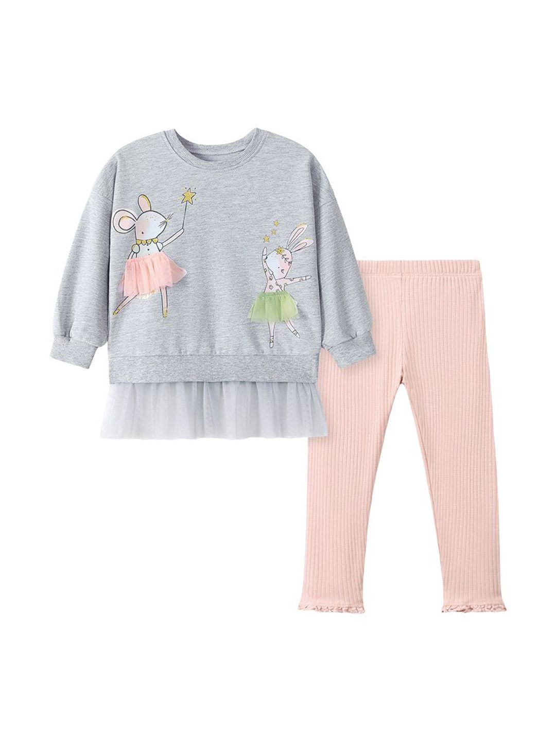 StyleCast x Revolte Girls Pure Cotton Top with Trousers