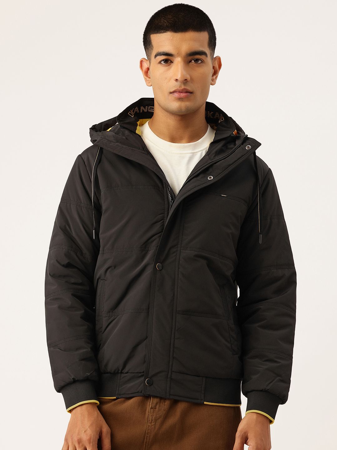 Okane Men Hooded Padded Jacket