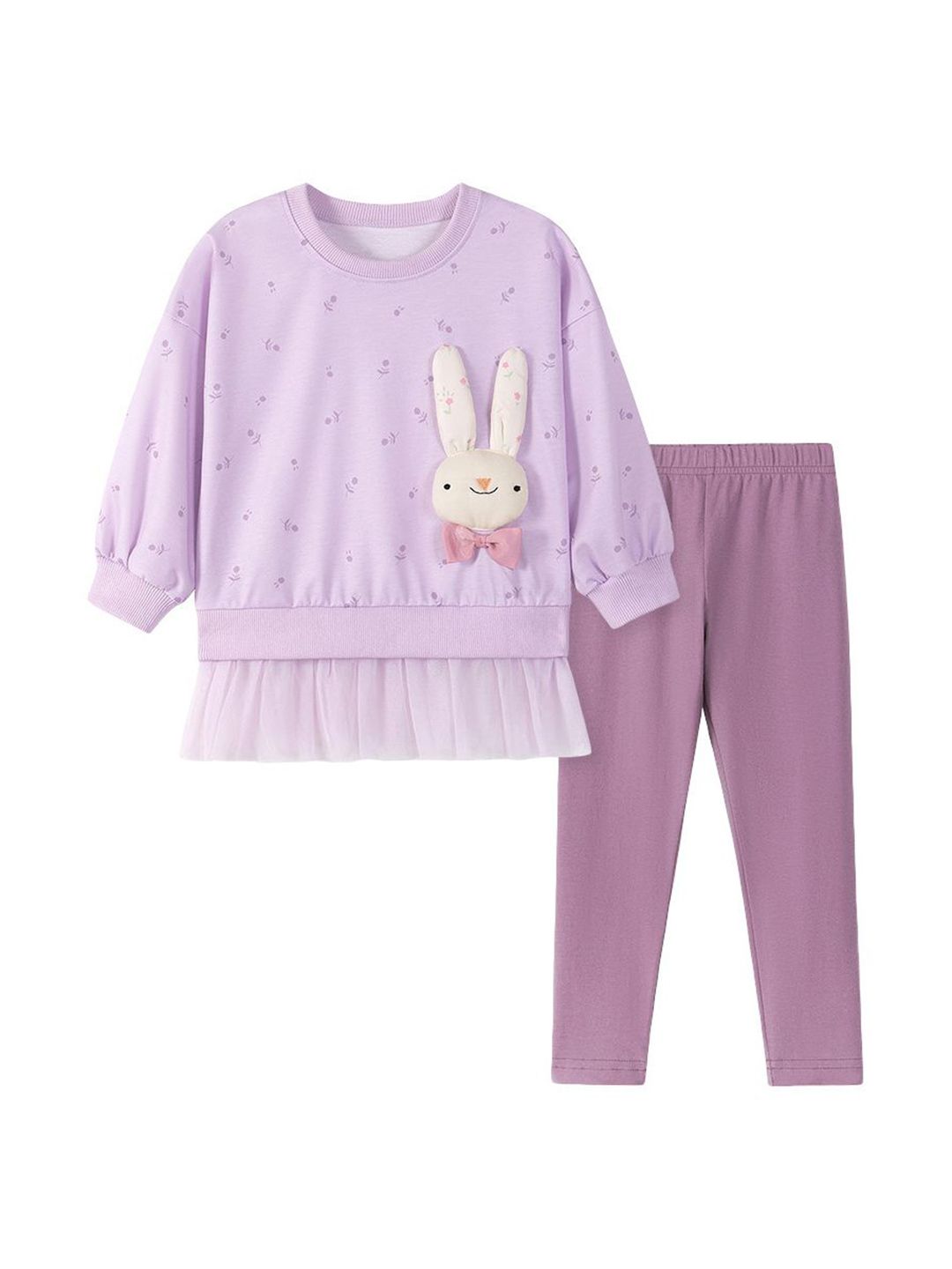 StyleCast x Revolte Girls Printed Top with Trousers