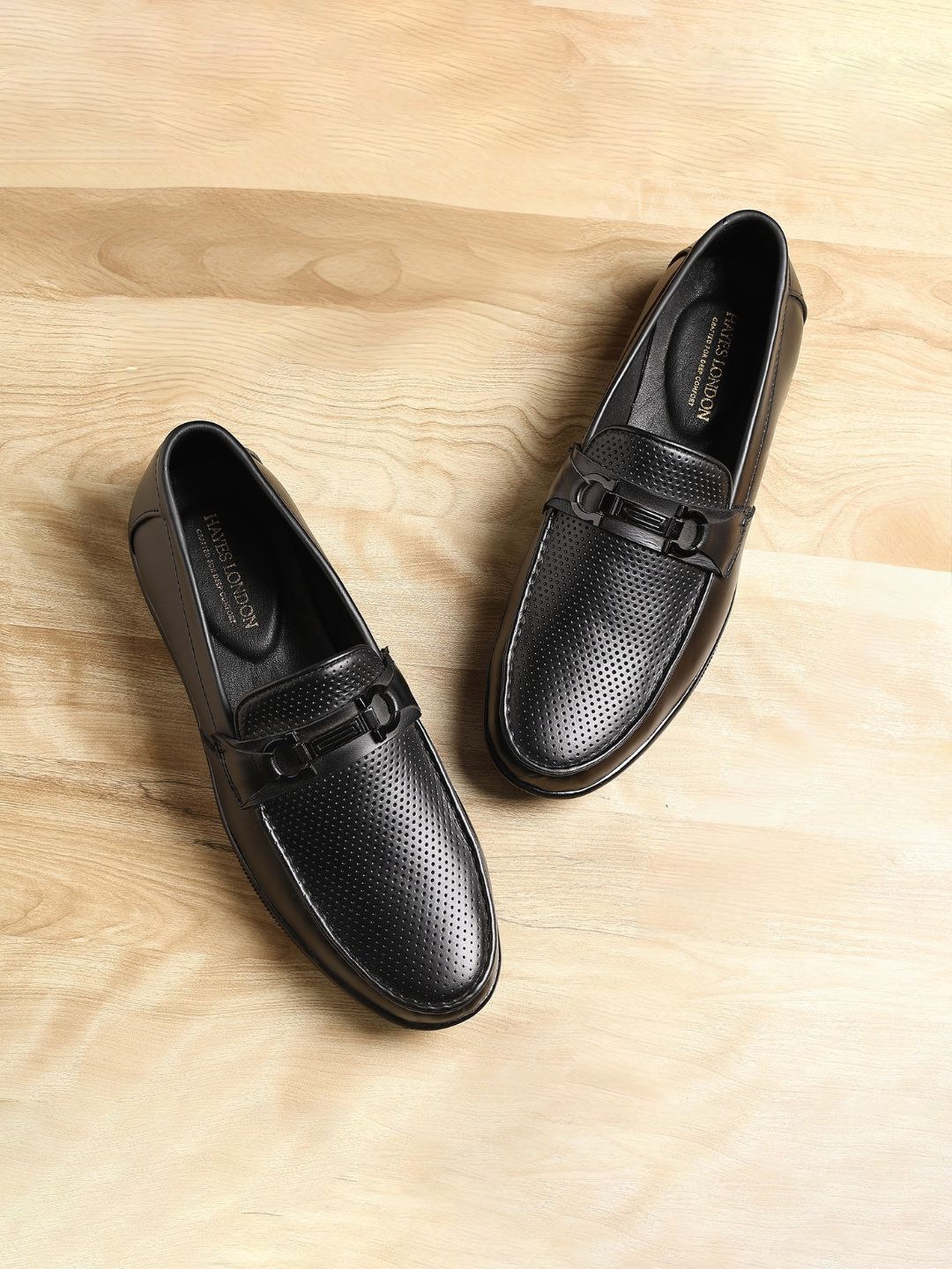 Hayes London Men Leather Formal Loafers