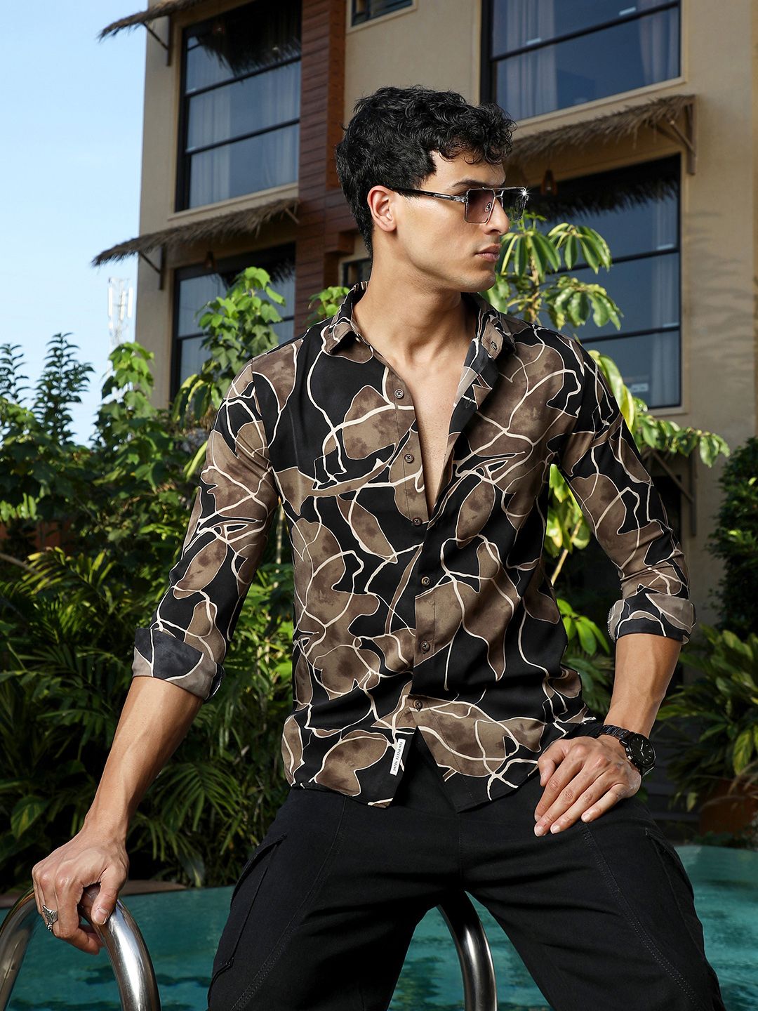 CAHOOT Floral Printed Comfort Casual Shirt