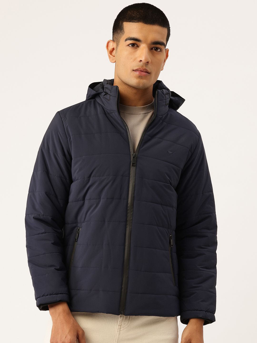 Okane Padded Jacket With Detachable Hood