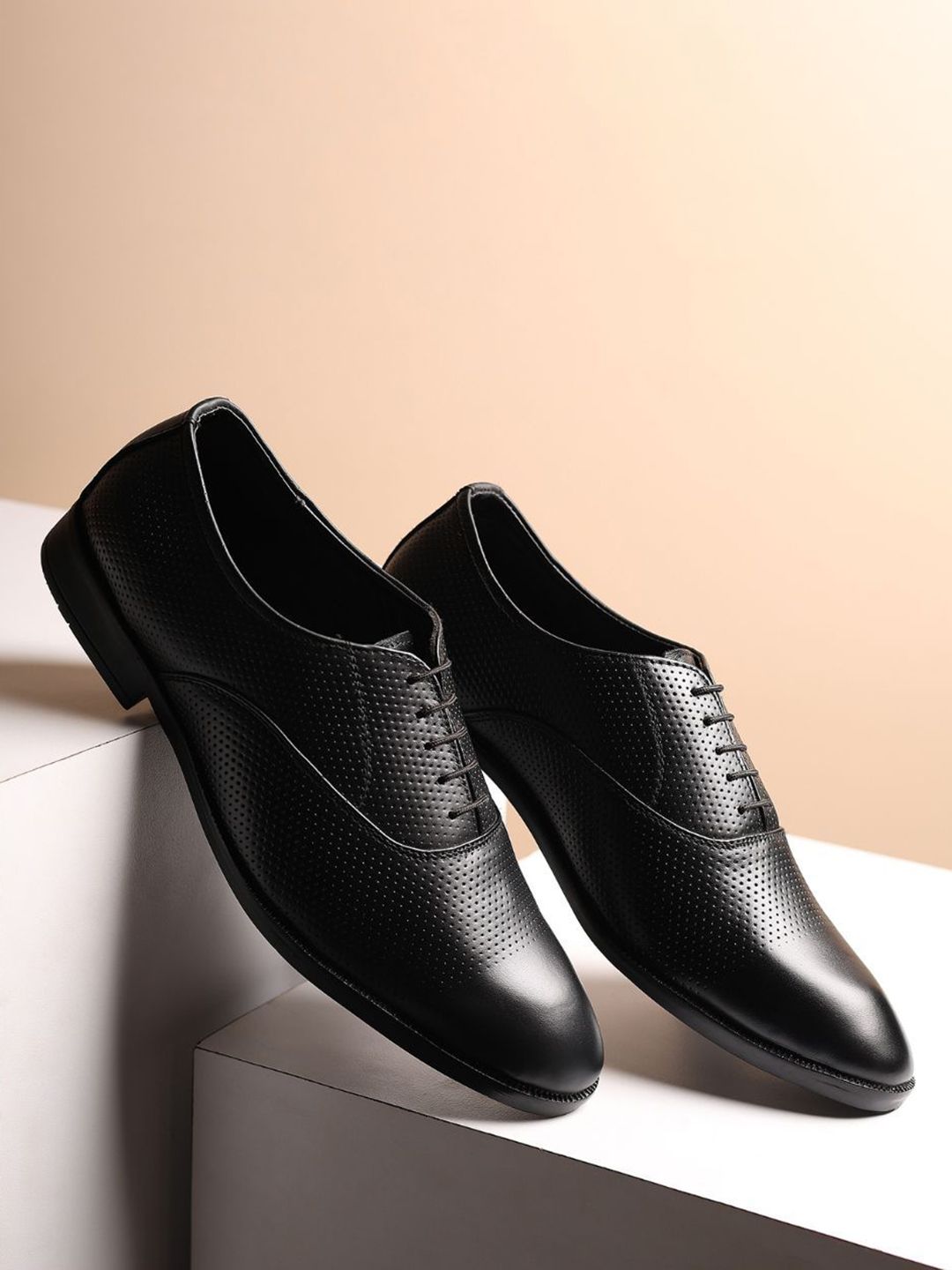 Hayes London Men Leather Formal Derbys