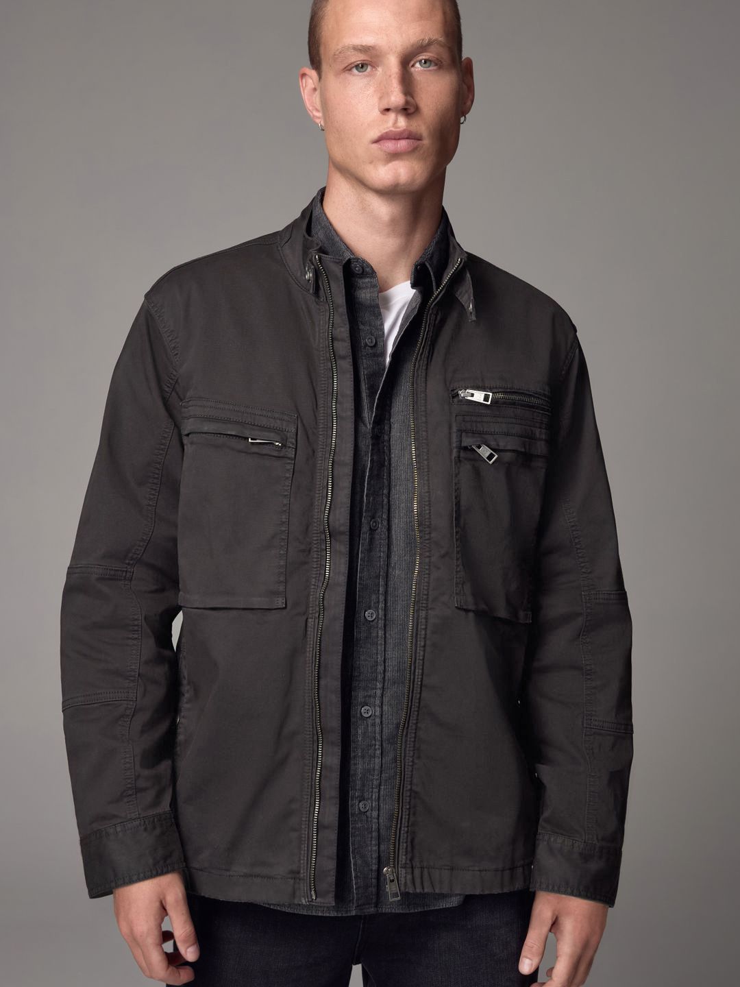 NEXT Mock Collar Tailored Jacket