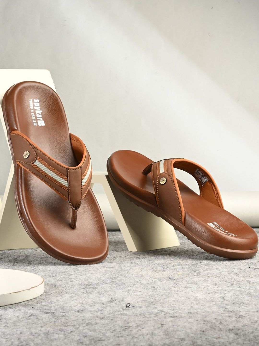 SPYKAR Men PU Comfort Sandals