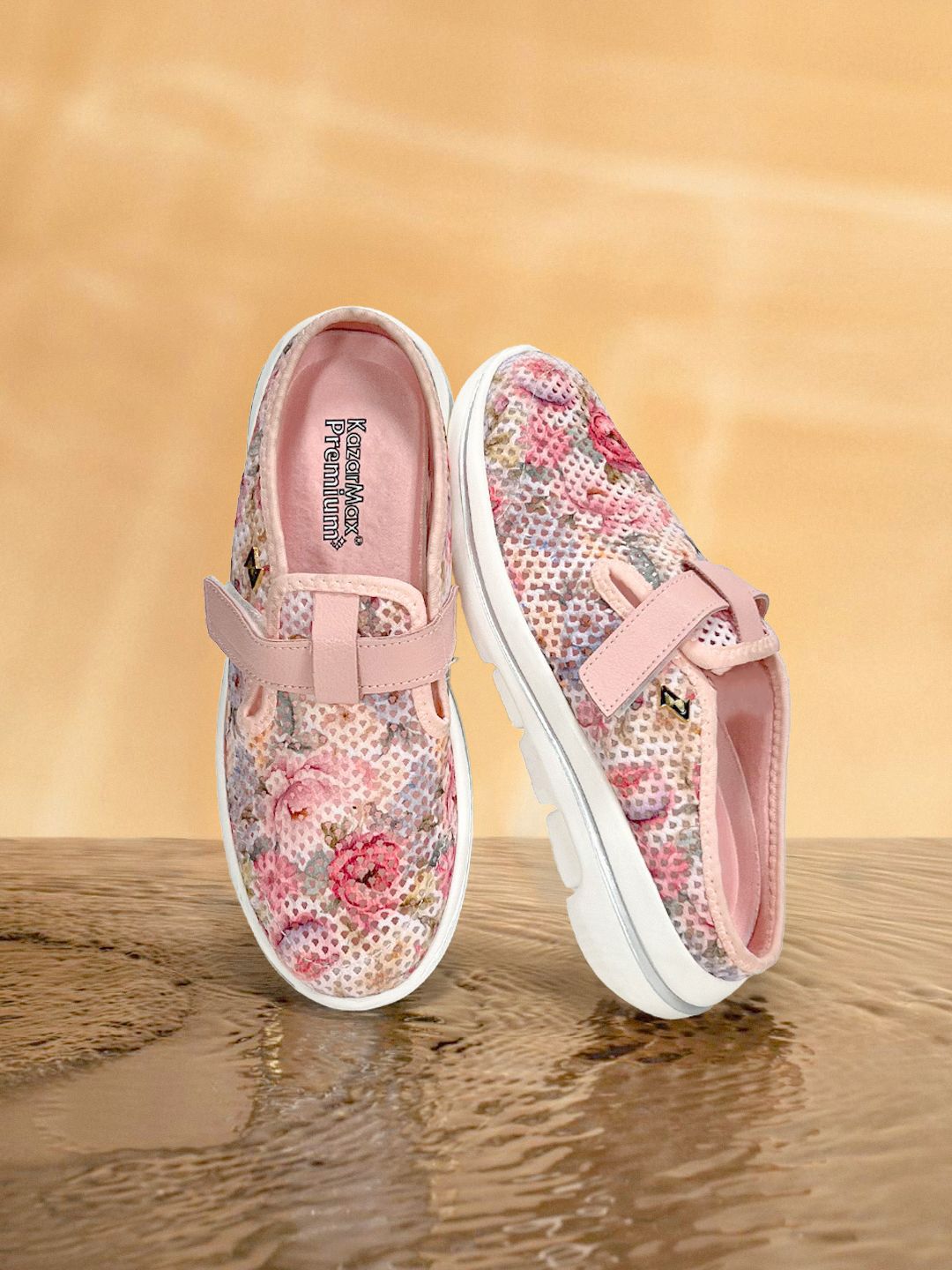 KazarMax Premium Women Printed Mule Sneakers
