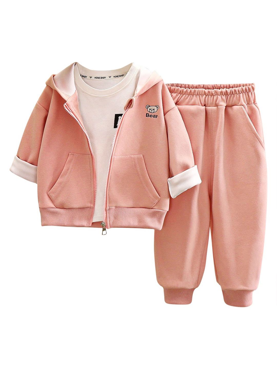 StyleCast x Revolte Girls Pure Cotton T-shirt and Trousers Set