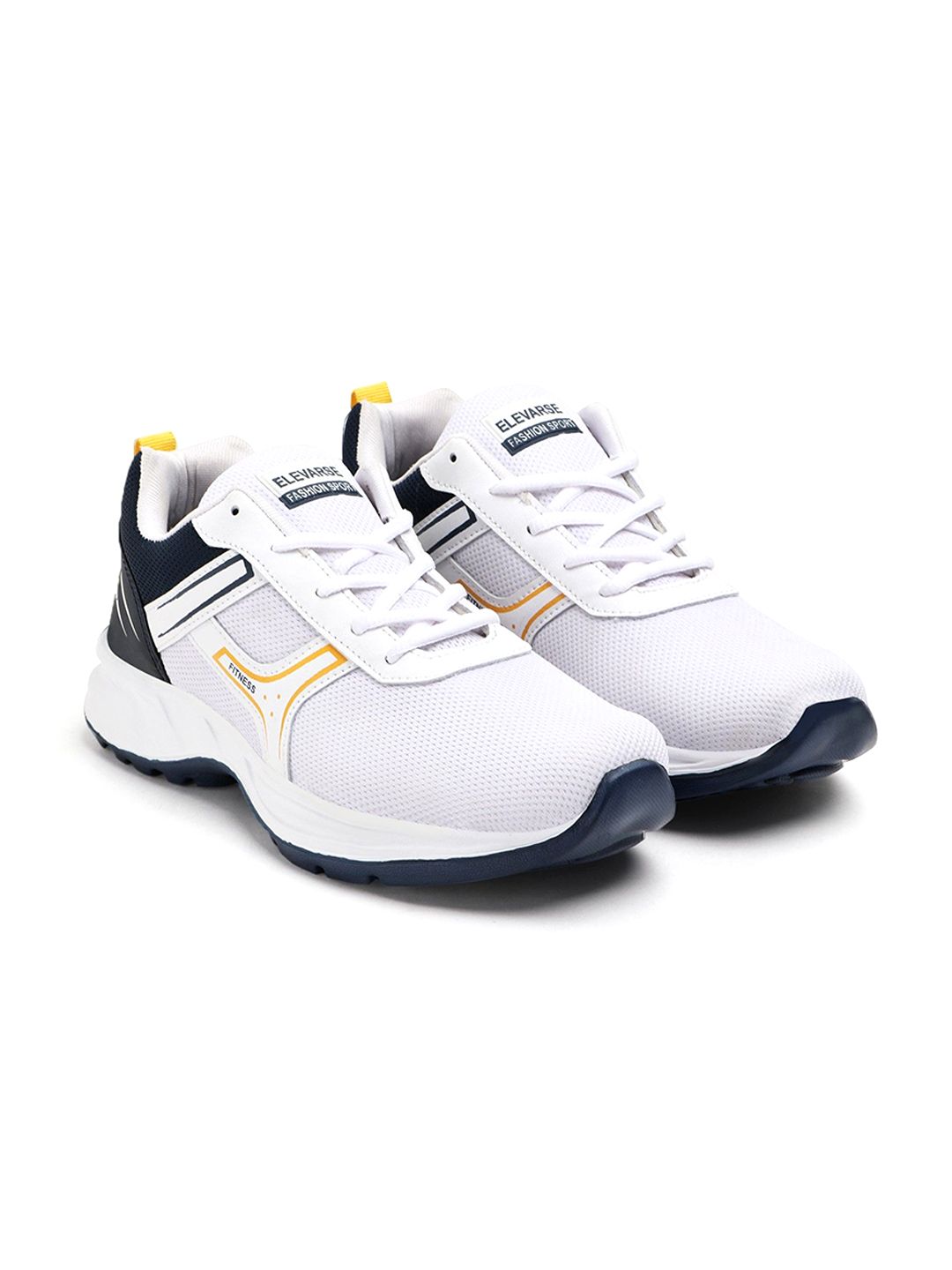 Elevarse Men Lace Ups Running Non-Marking Shoes