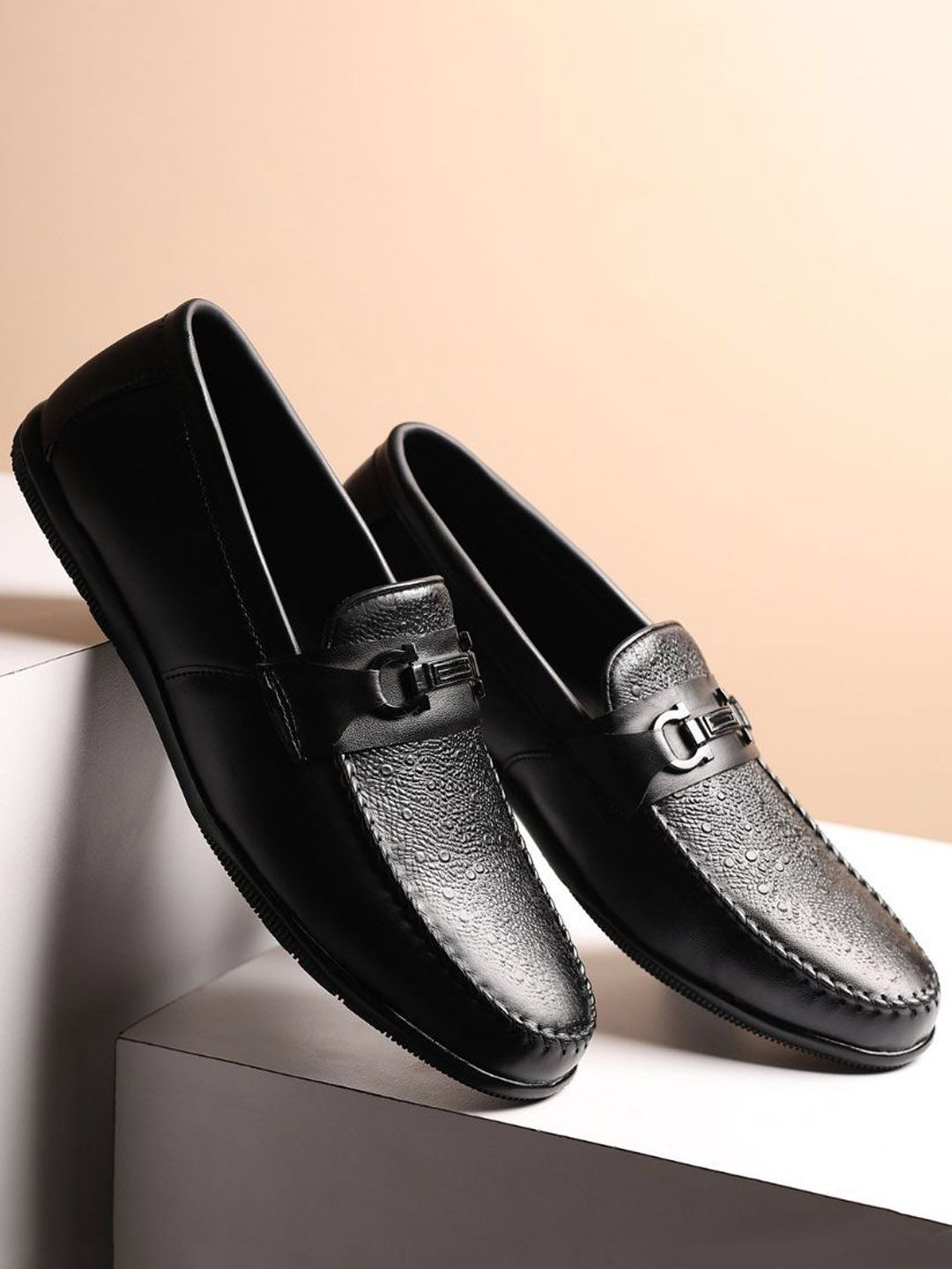 Hayes London Men Leather Formal Loafers