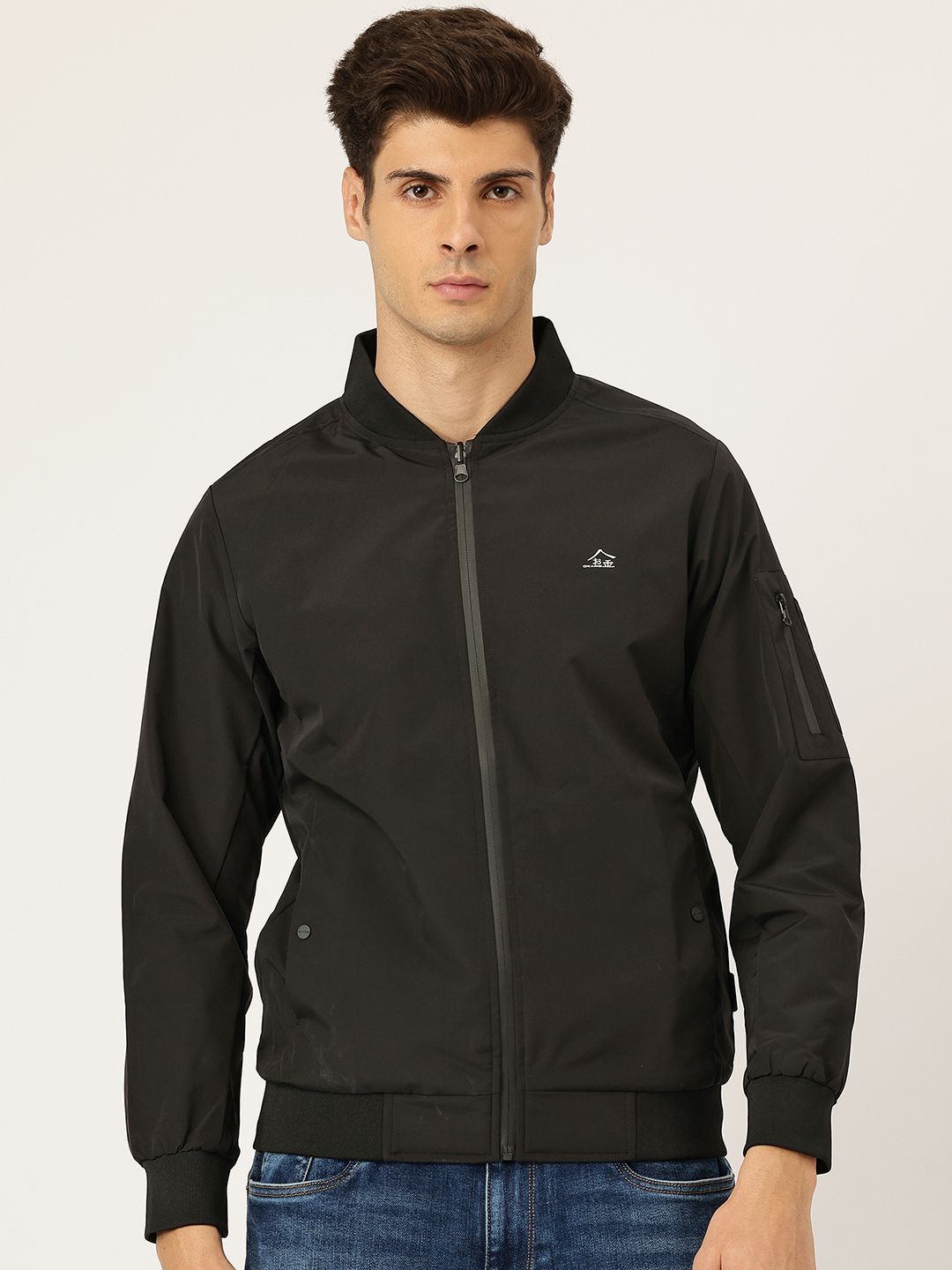 Buy Okane Reversible Bomber Jacket - Jackets for Men 36565617 | Myntra