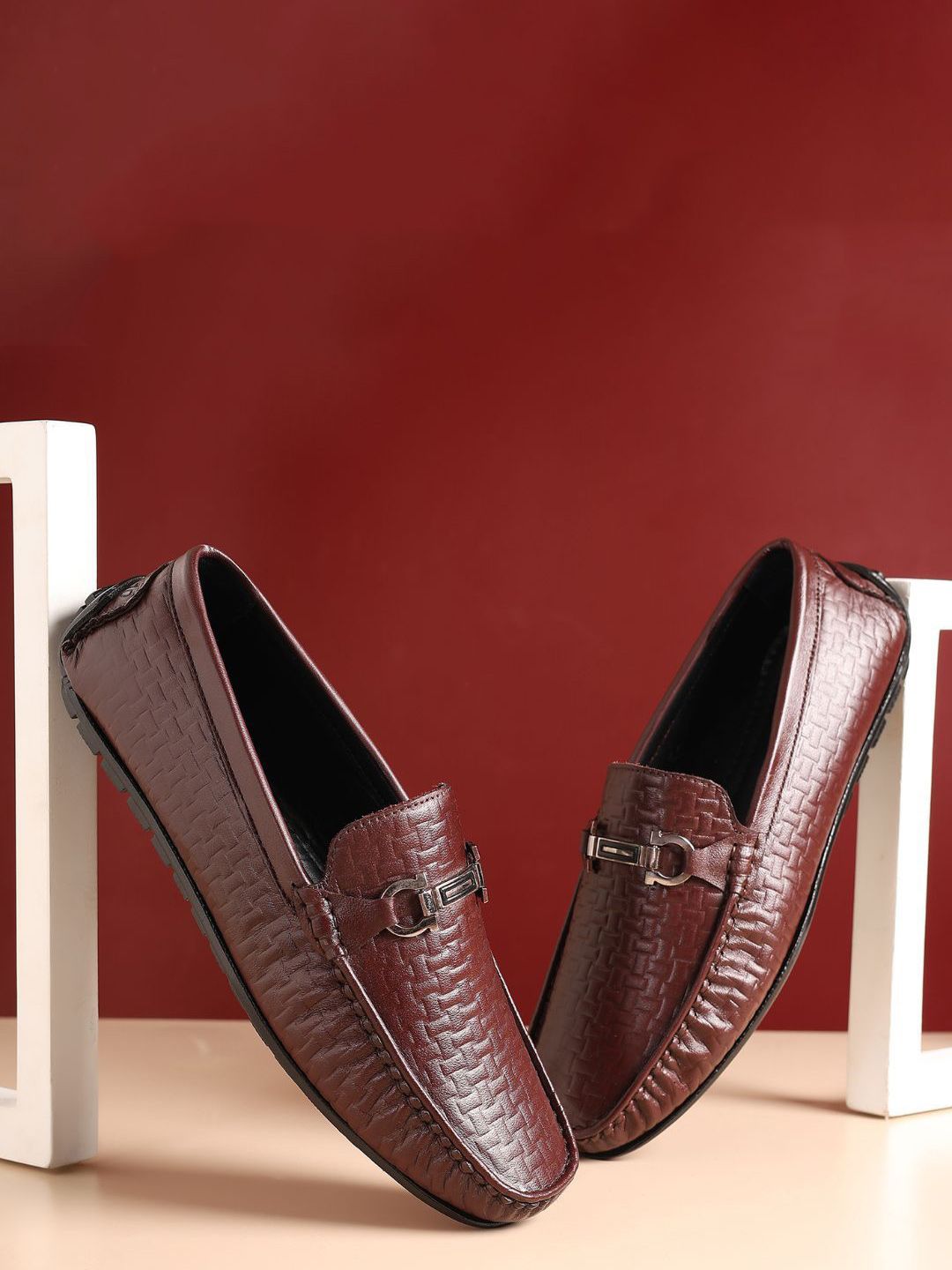Hayes London Men Leather Formal Loafers
