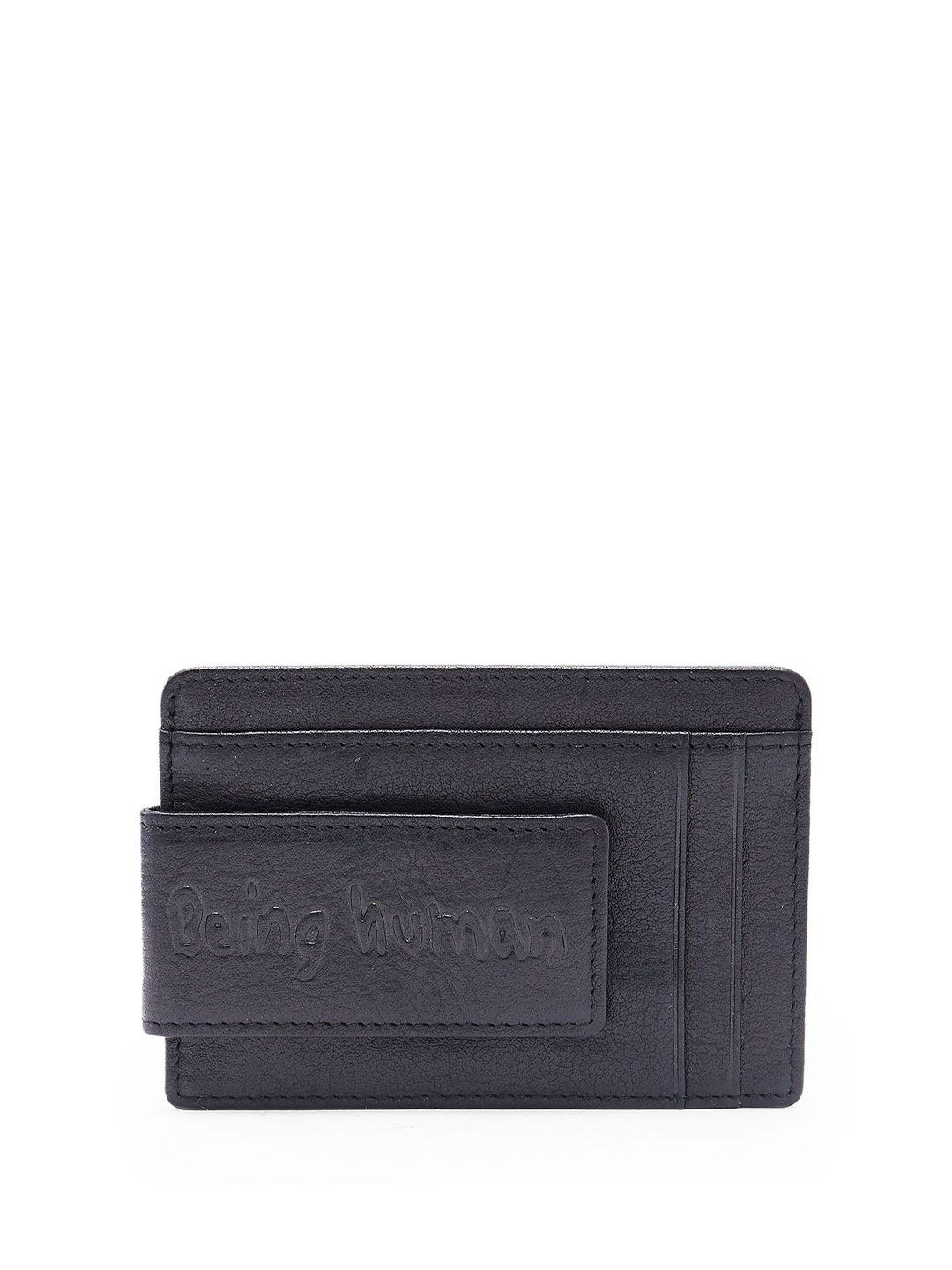 Being Human Men Leather Card Holder