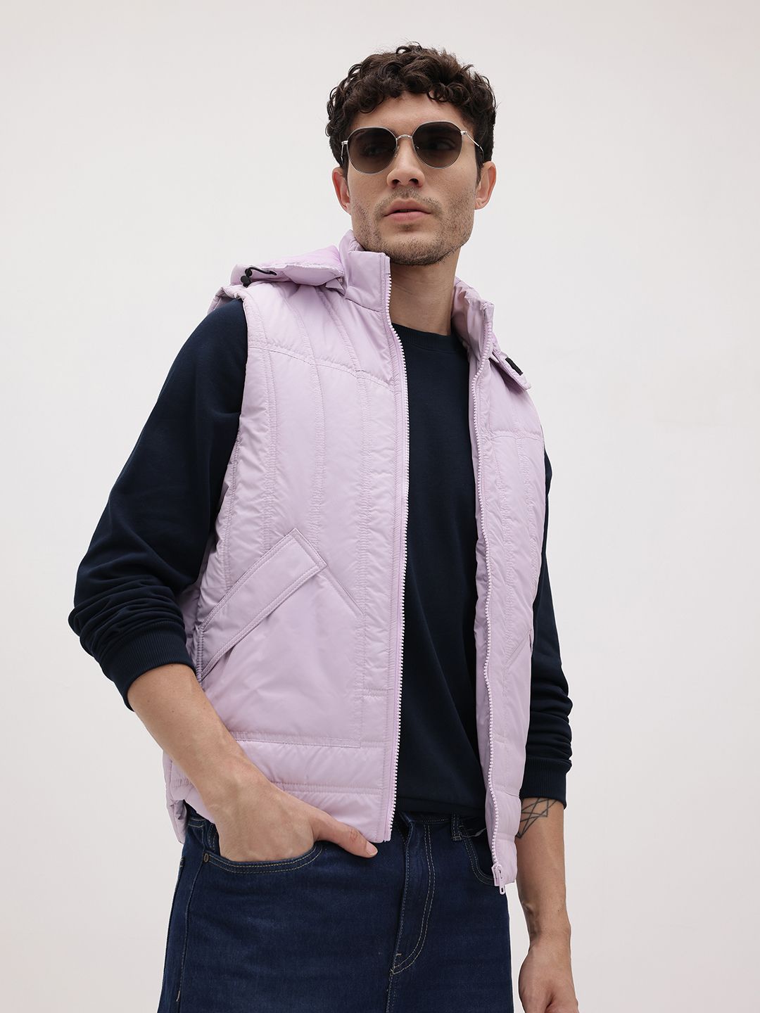 The Roadster Life Co. Hooded Padded Gilet
