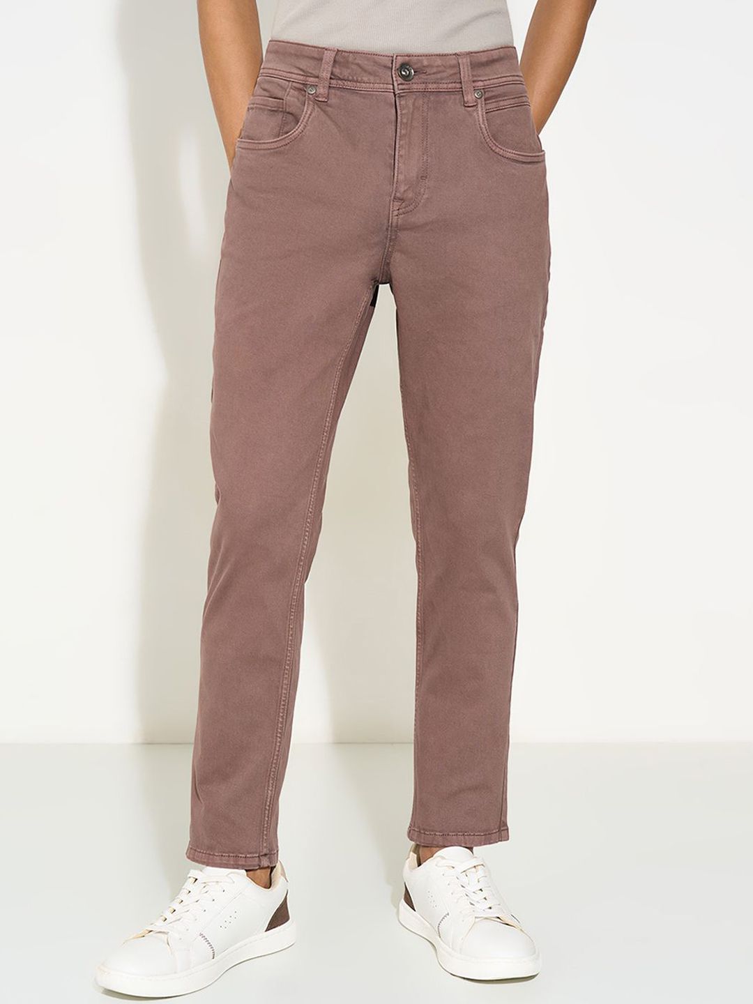 SF JEANS by Pantaloons Men Slim Fit Mid-Rise Jeans