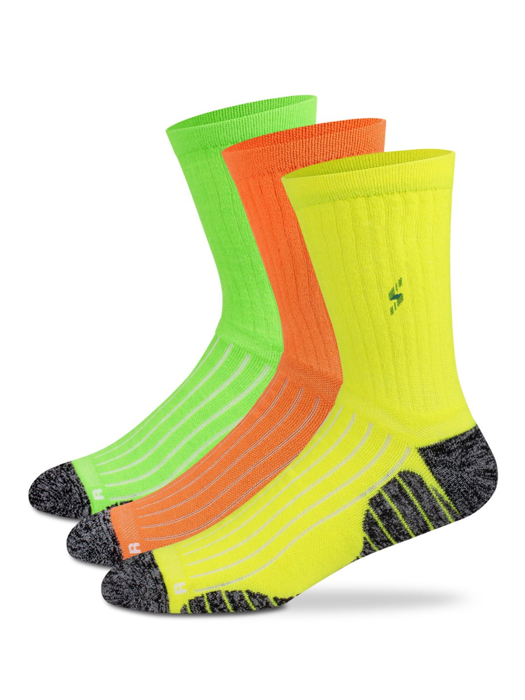 Supersox Men Pack Of 3 Calf Length Sports Socks