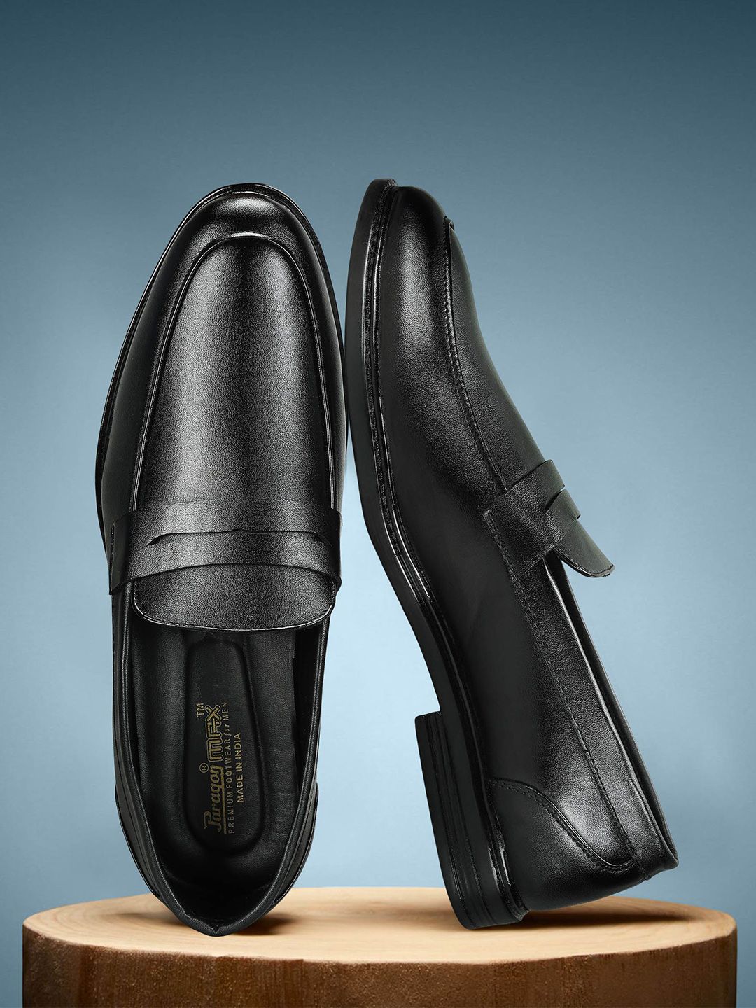 Paragon Men Durable Sturdy Outdoor Wear Round-Toe Formal Loafers