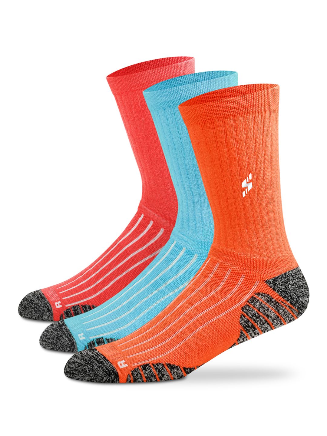 Supersox Men Pack Of 3 Calf Length Sports Socks