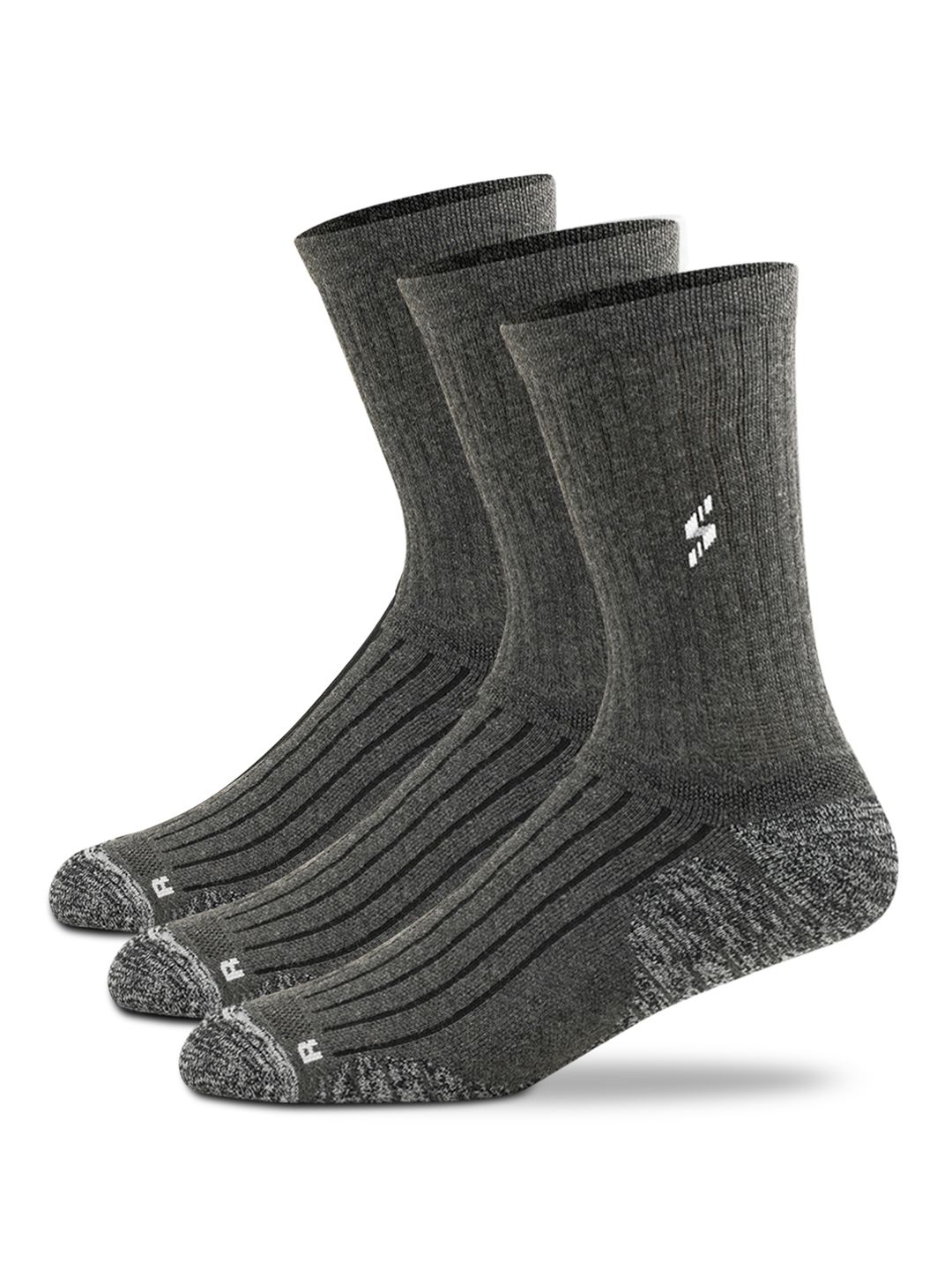 Supersox Men Pack Of 3 Calf Length Sports Socks