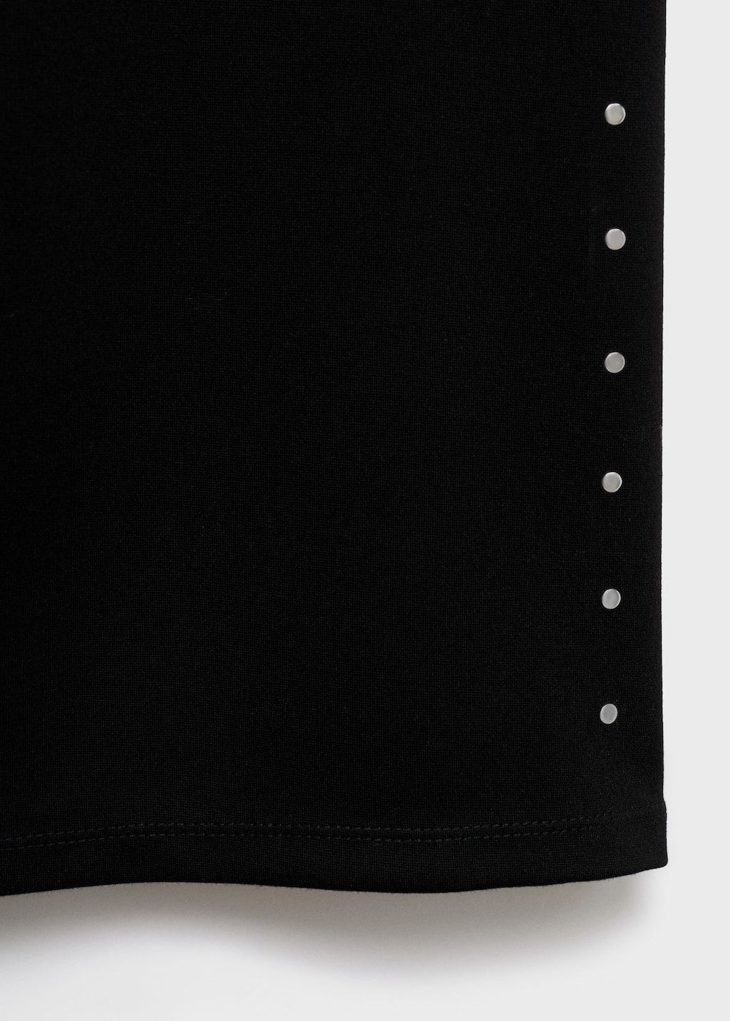 Rhinestones High-Rise Straight Leggings