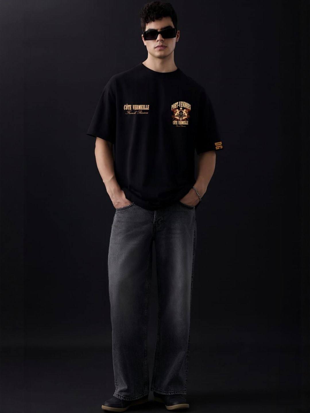 DAMN GUD DG Men Printed T-shirt