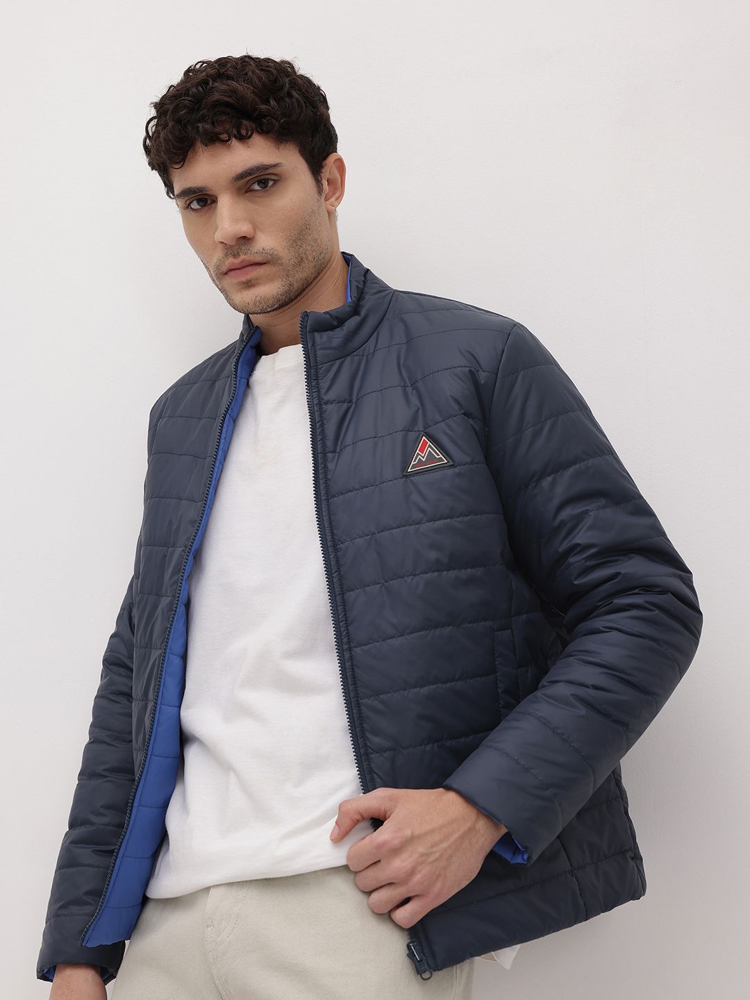 The Roadster Life Co. Typography Detail Reversible Padded Jacket