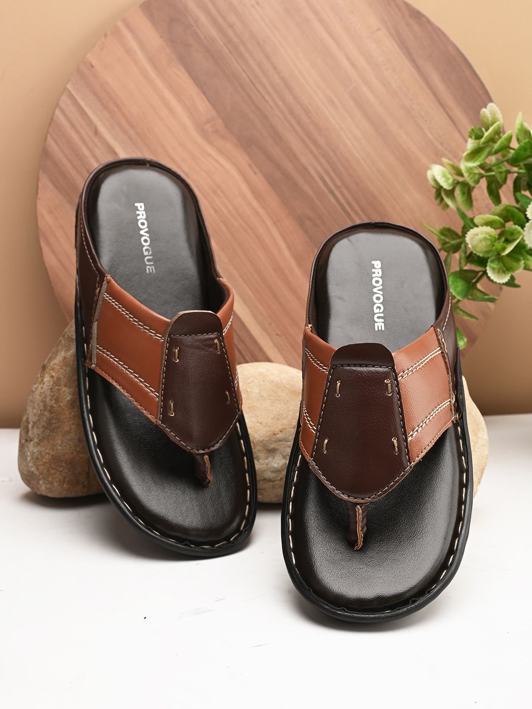 Provogue Men Slip-On Comfort Sandals