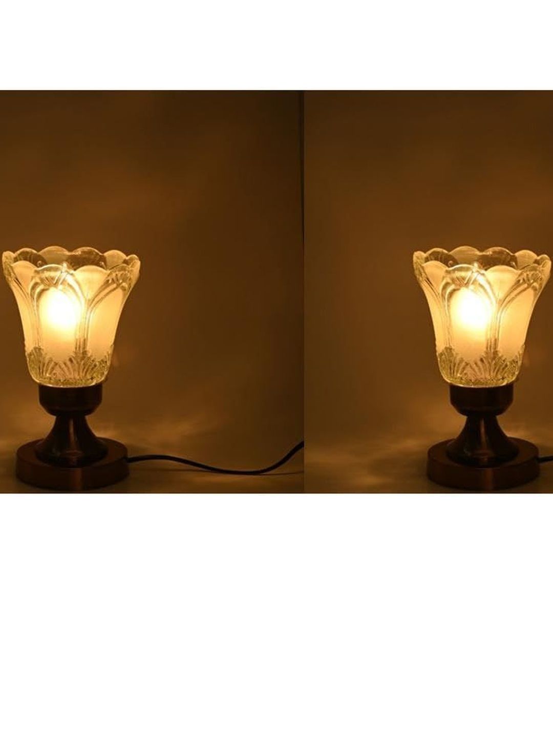 1ST TIME White Glass Cylinder Table Lamps