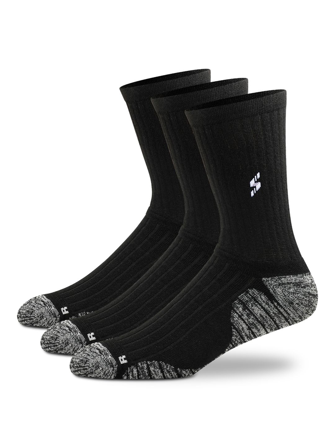 Supersox Men Pack Of 3 Calf Length Sports Socks