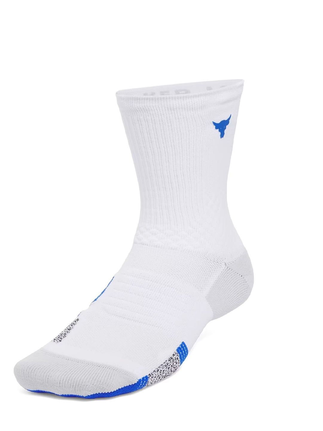 UNDER ARMOUR Unisex Project Rock Armour Dry Mid Crew-Length Socks