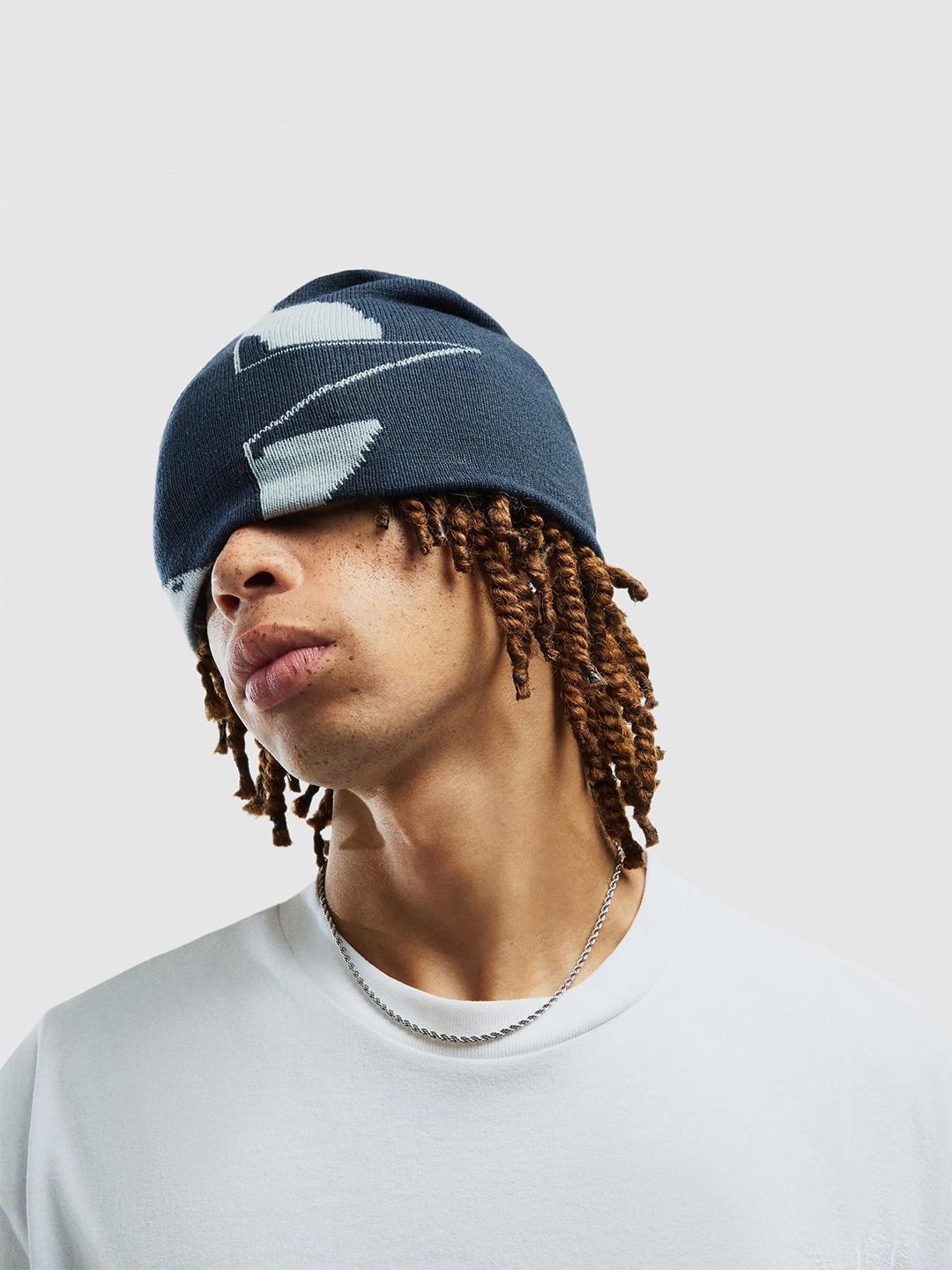 Bershka Print beanie