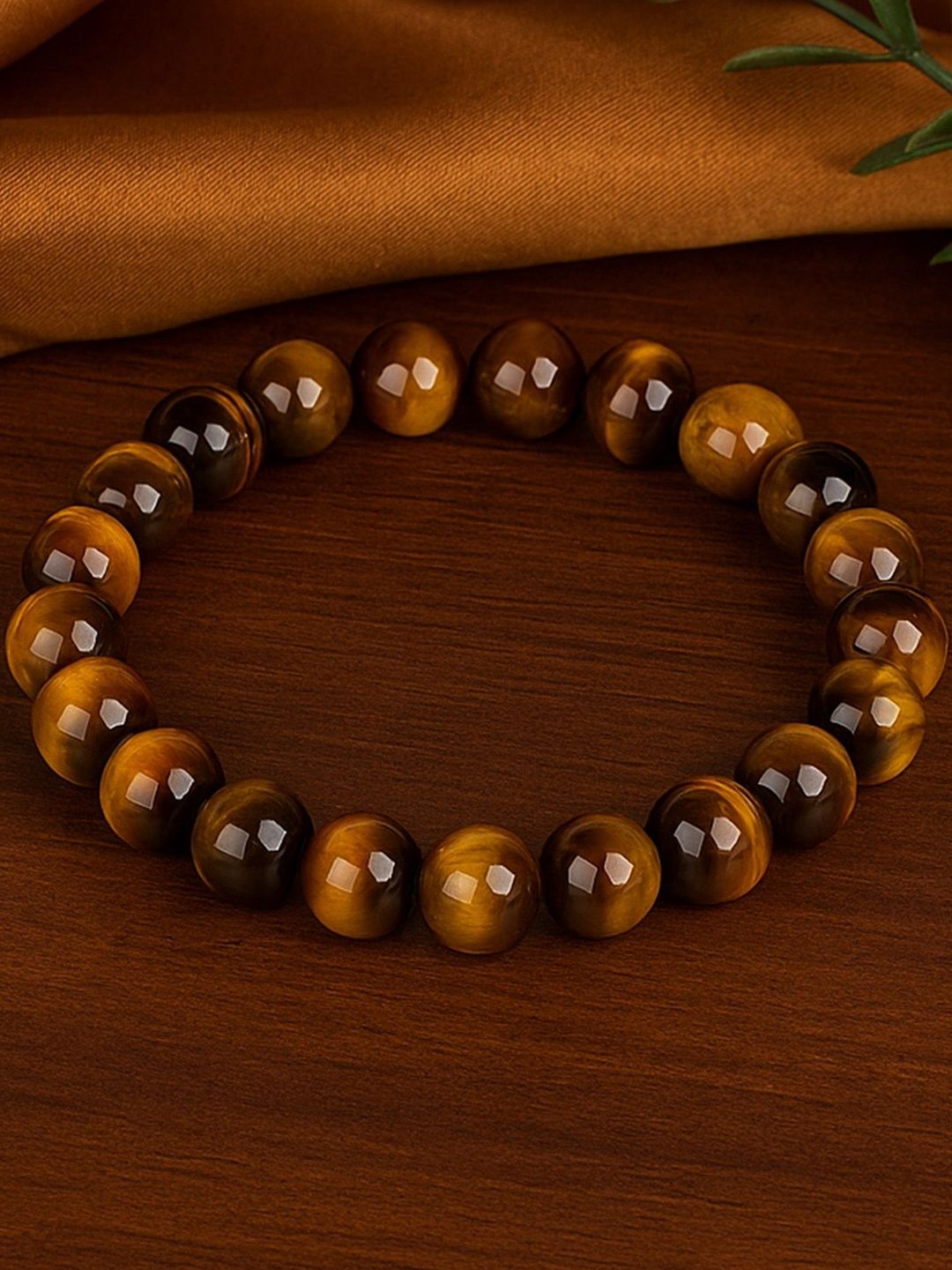 Zhupuk Zhupuk Brown Fabric  Bracelet