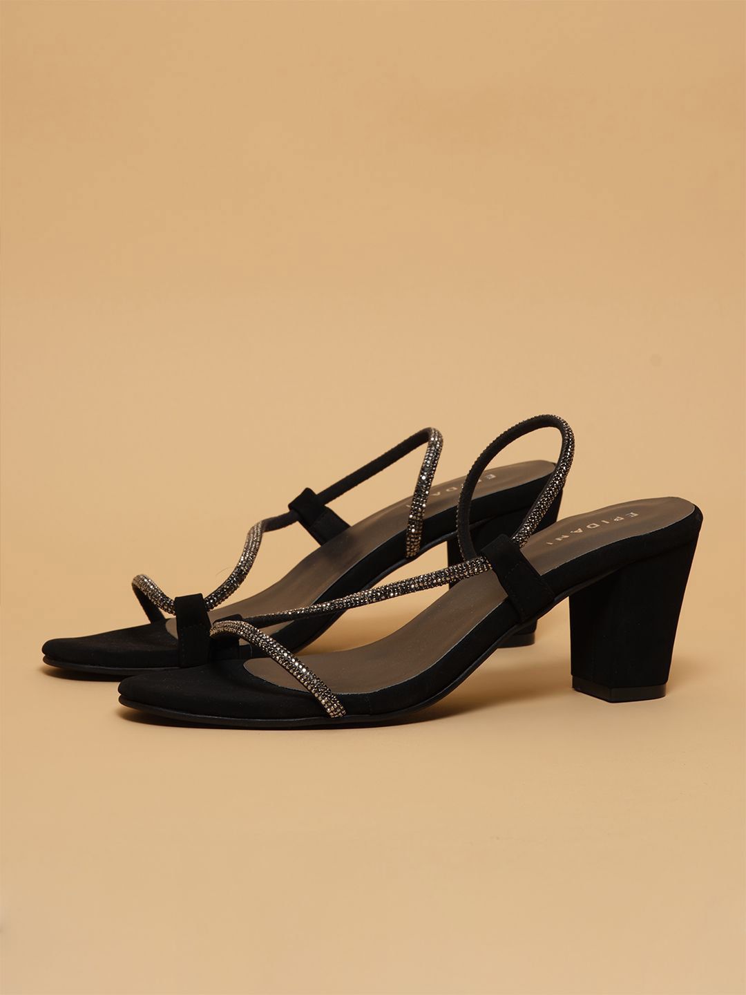 カルディナ　　9060120 Buy ERIDANI Women Yuna Rhinestone Sandals - Heels for Women