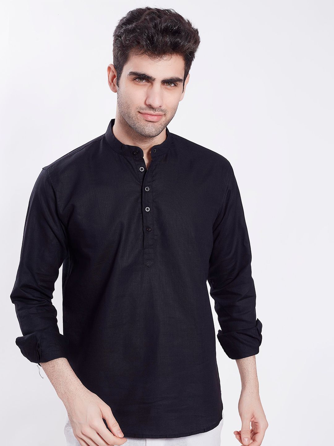 DIVISIVE Men Mandarin Collar Kurta