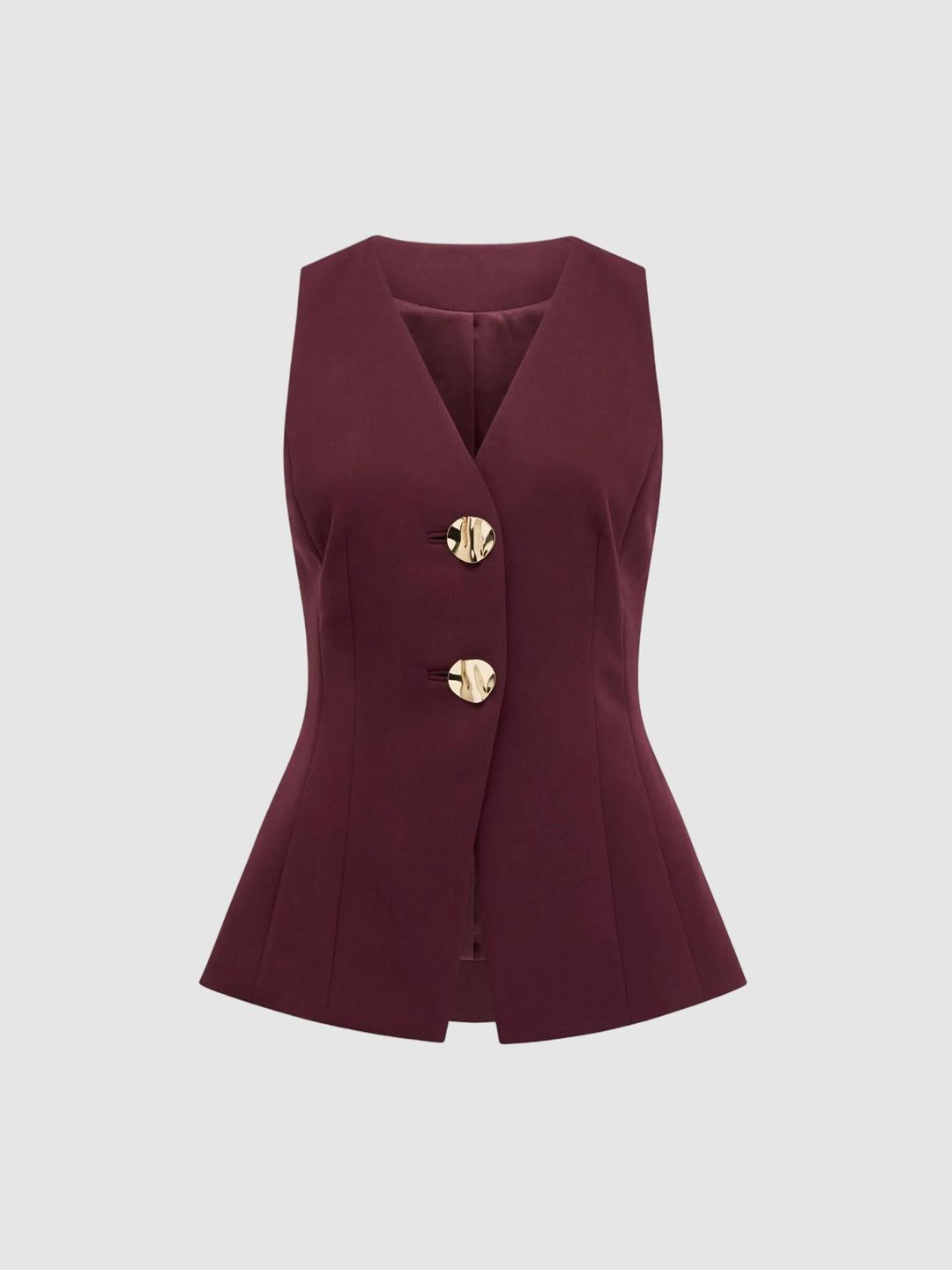 V-Neck Tailored-Fit Waistcoat