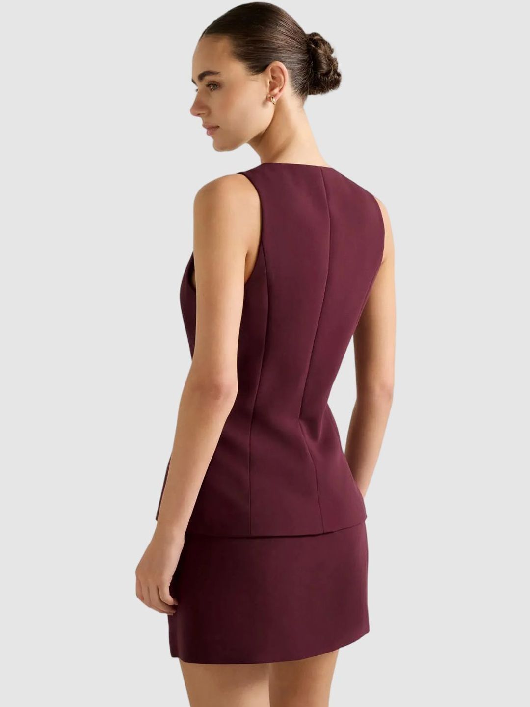 V-Neck Tailored-Fit Waistcoat