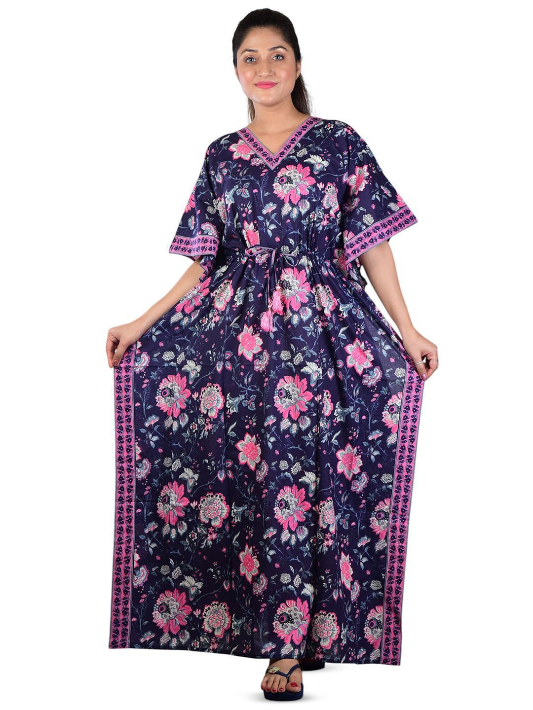 BELLAMY Floral Printed Maxi Nightdress