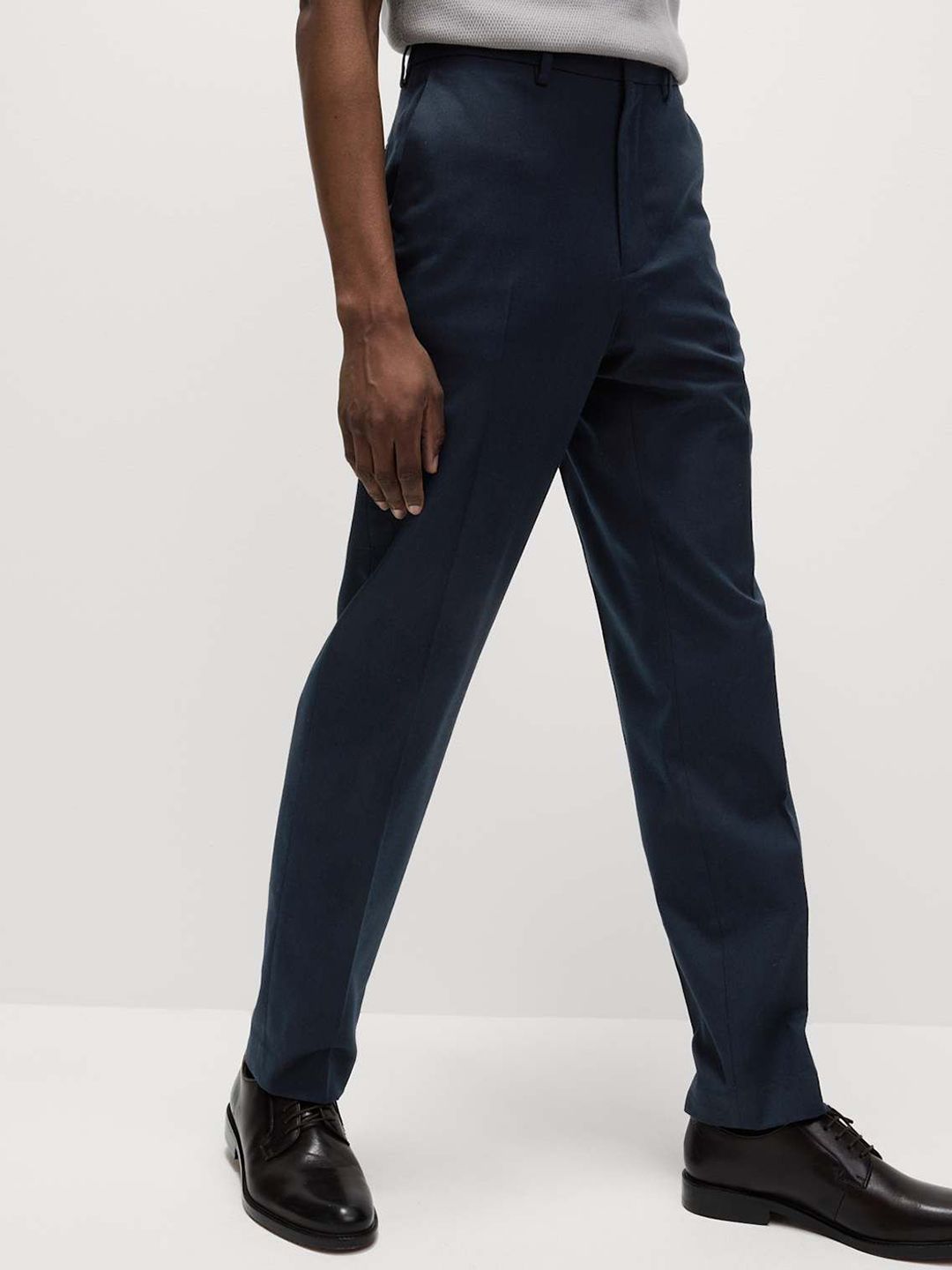 Marks & Spencer Marks & Spencer Regular Fit Smart Stretch Trousers