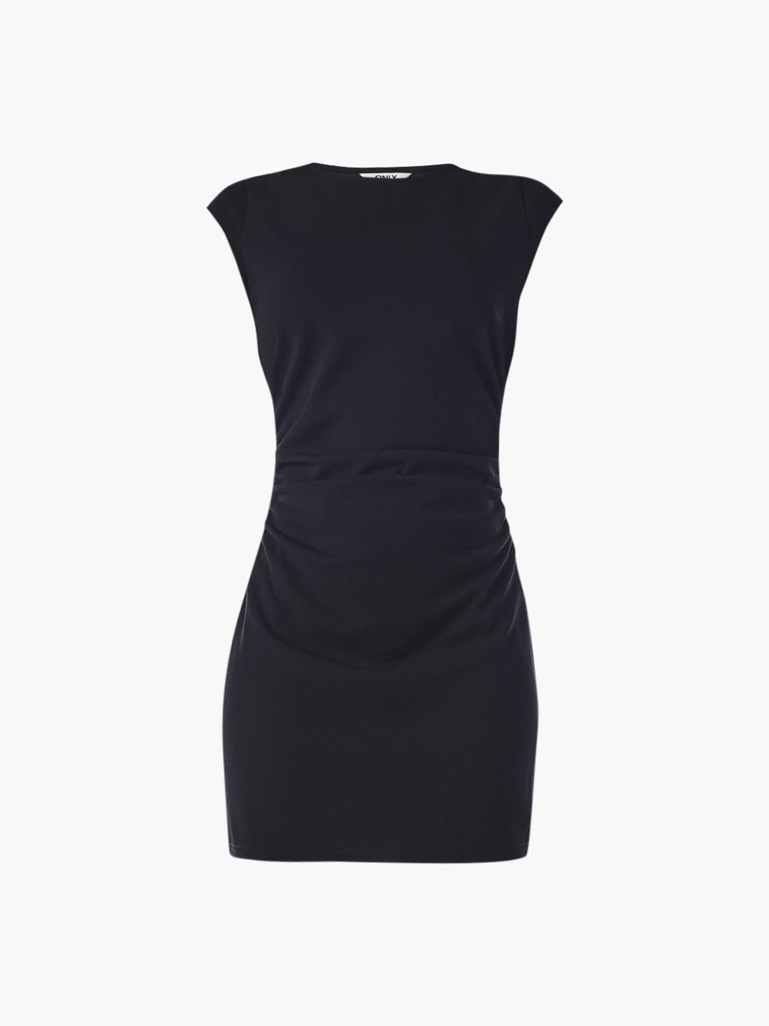Solid Extended Sleeve Bodycon Mini Dress