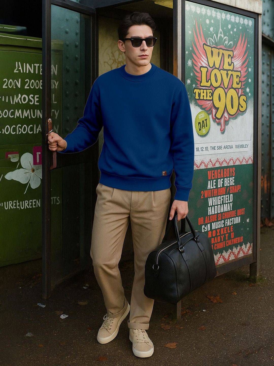 FTX Men Round Neck Cotton Sweatshirt