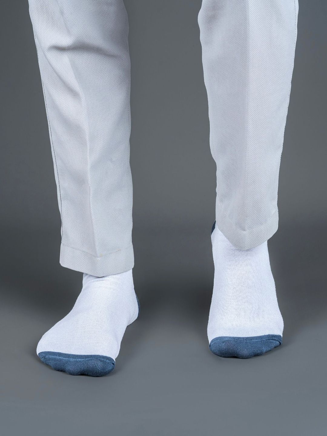 Sockscarving Men Colourblocked Calf-Length Socks