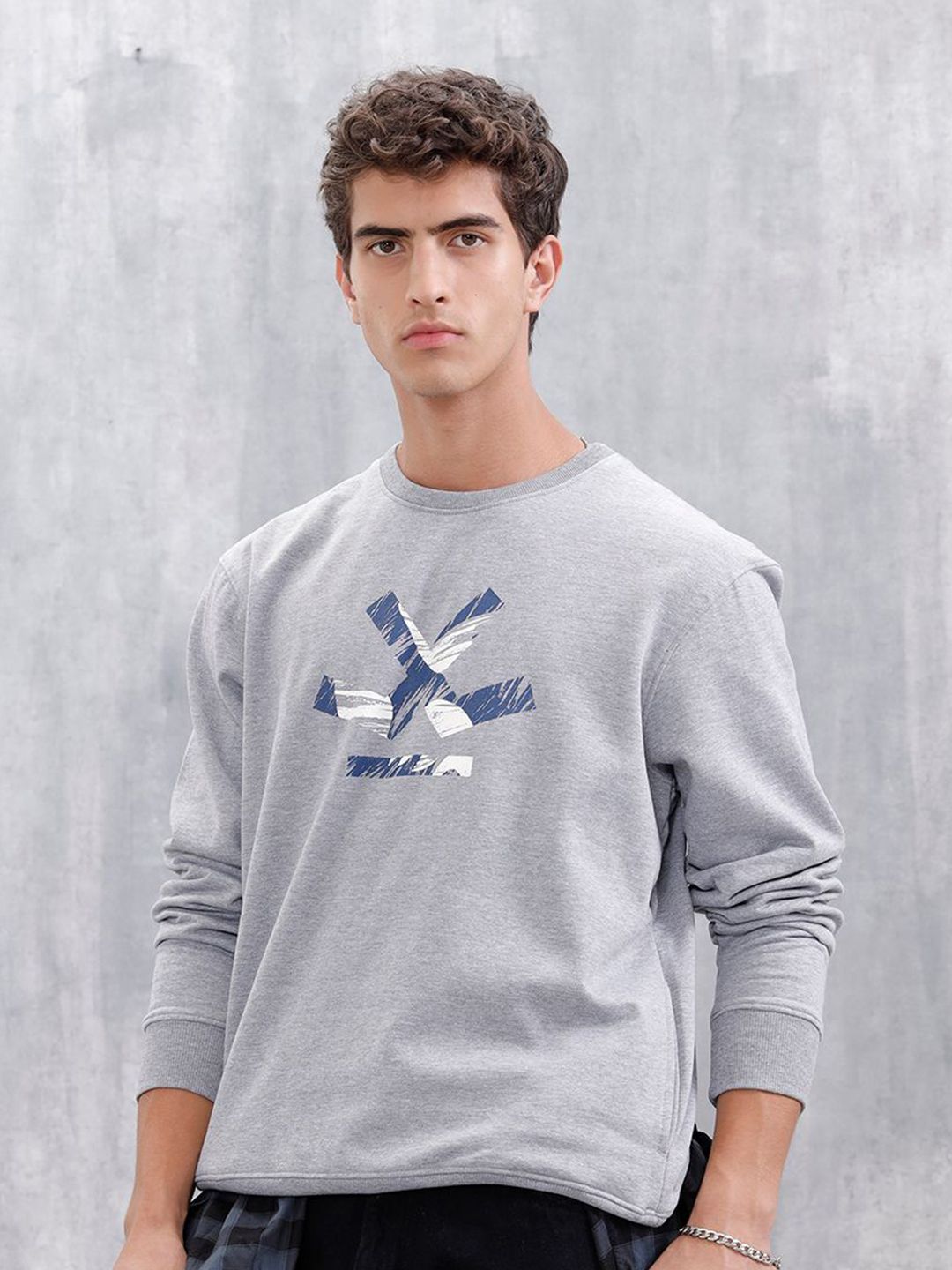 WROGN Men Pullover Sweatshirt
