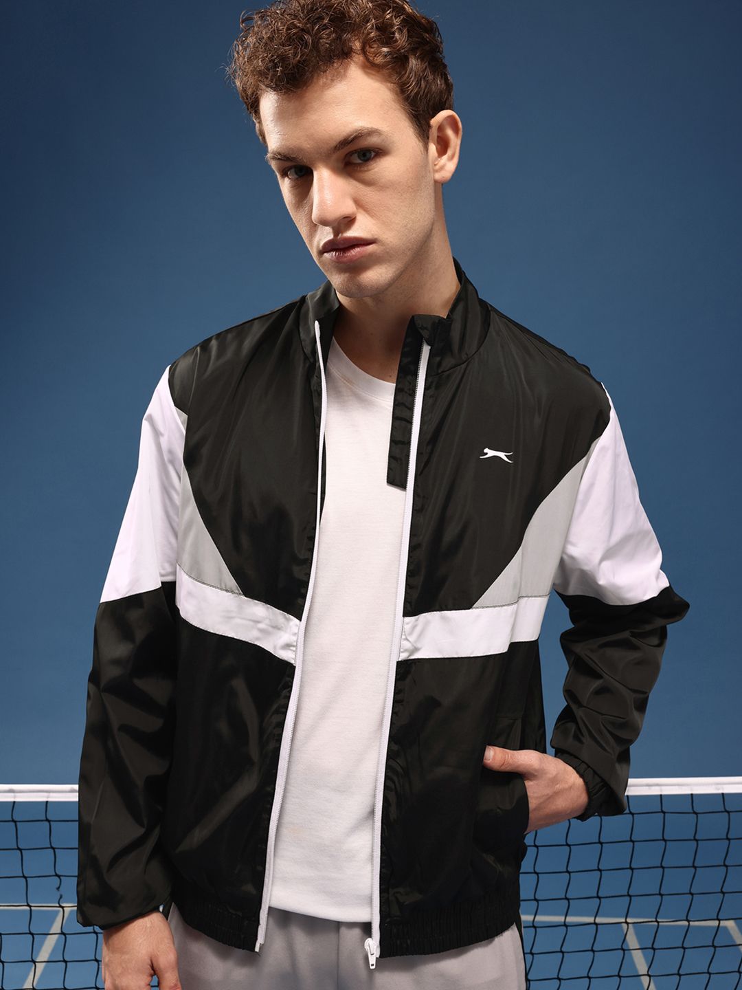 Slazenger Colourblocked Sporty Jacket