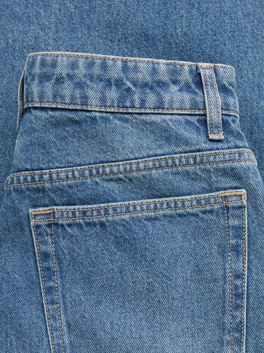 Mid-Rise Balloon Fit Light Fade Jeans