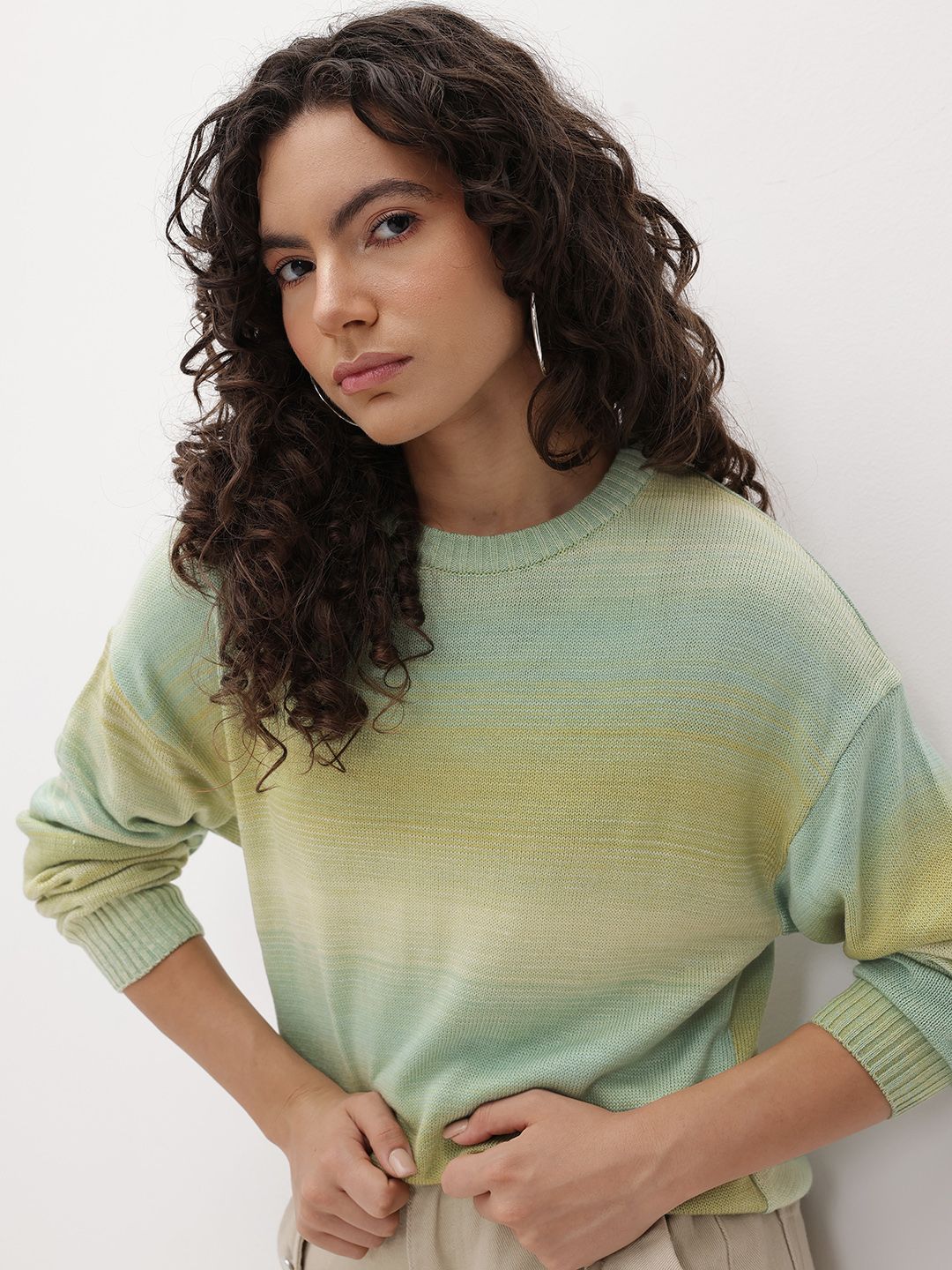 Roadster The Roadster Life Co. Self Striped Pullover