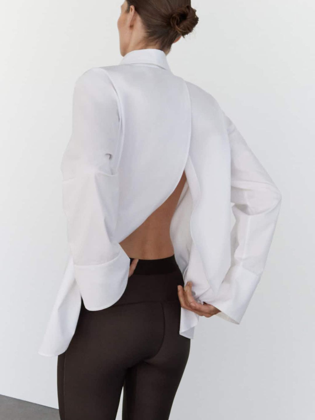 Styled Back Pure Cotton Casual Shirt