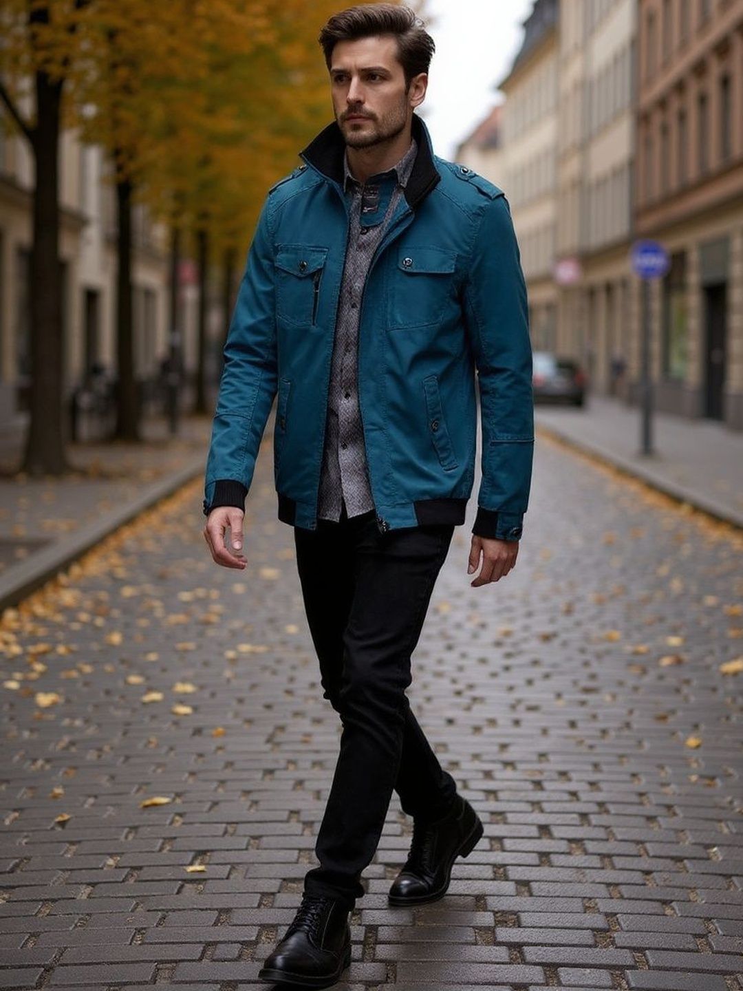 HERE&NOW Men Insulator Outdoor Tailored Jacket