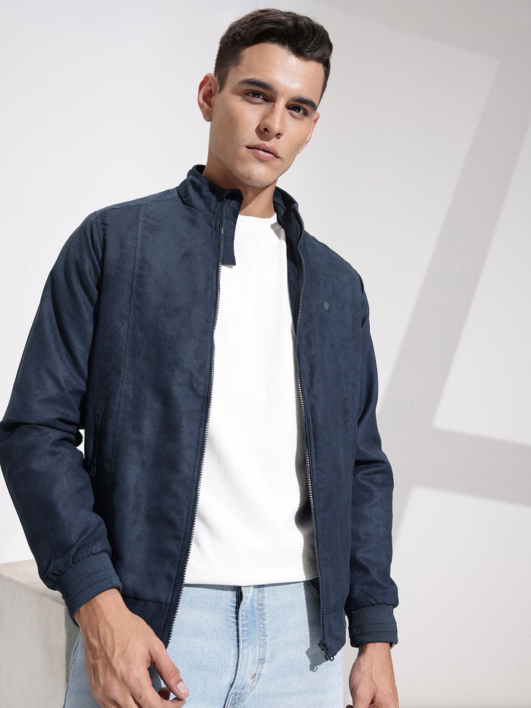 INVICTUS Mock Collar Bomber Jacket