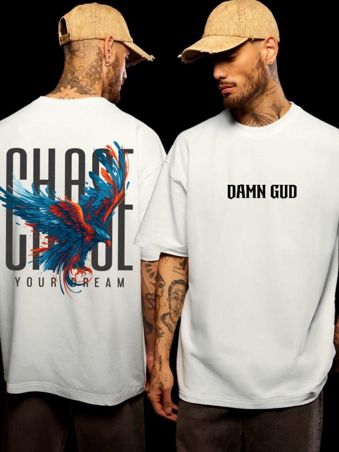 DAMN GUD DG Men Printed T-shirt